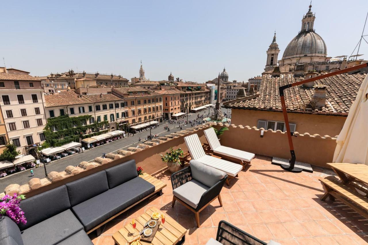 ローマPresidential Penthouse Navonaアパートメント エクステリア 写真